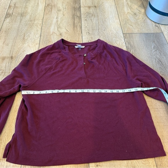 VICTORIA'S SECRET Glow Waffle Henley Jogger Set Size M Long - Picture 3 of 5